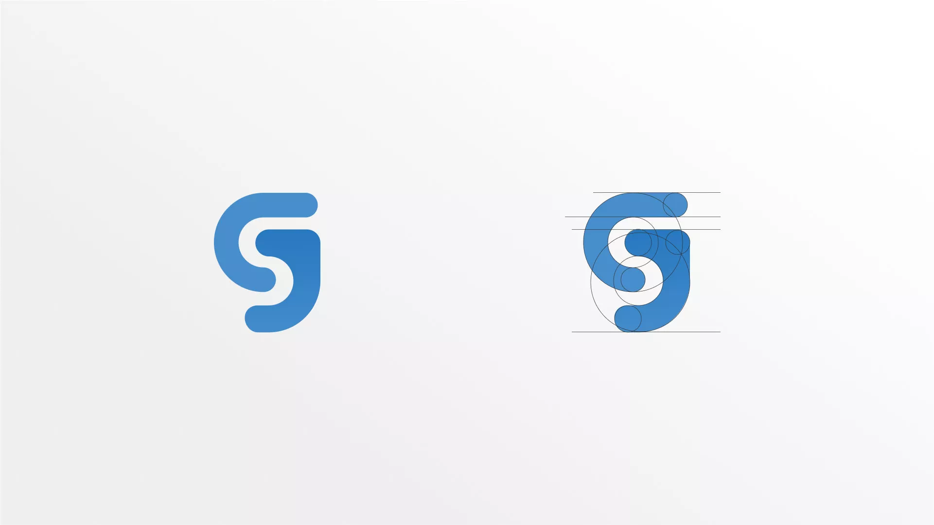 Разработка логотипа газовой компании «Сервис газ» в Москве