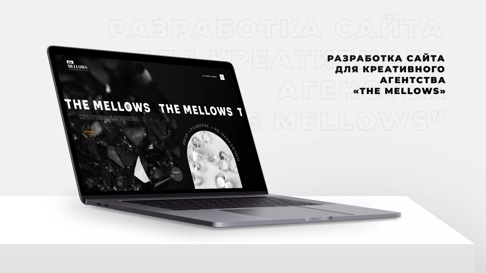 Разработка сайта креативного агентства «The Mellows» в Москве
