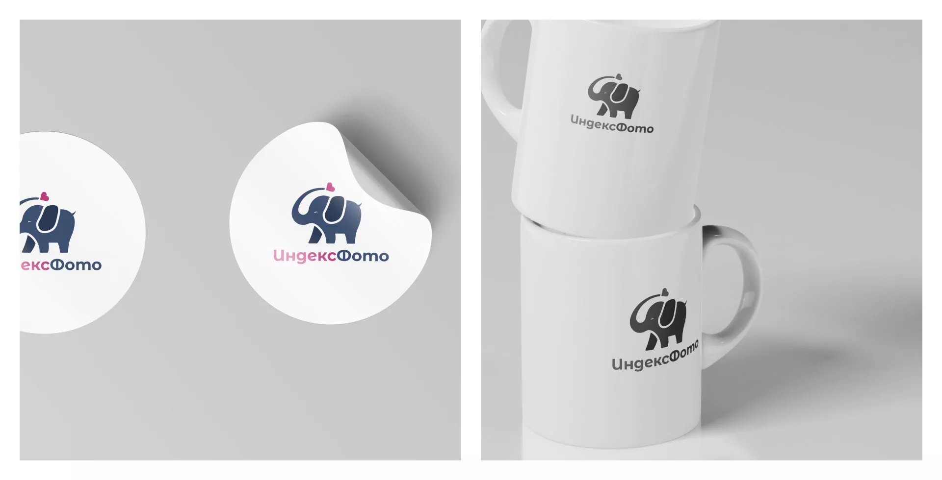 Разработка логотипа фотостудии «IndexPhoto» в Москве