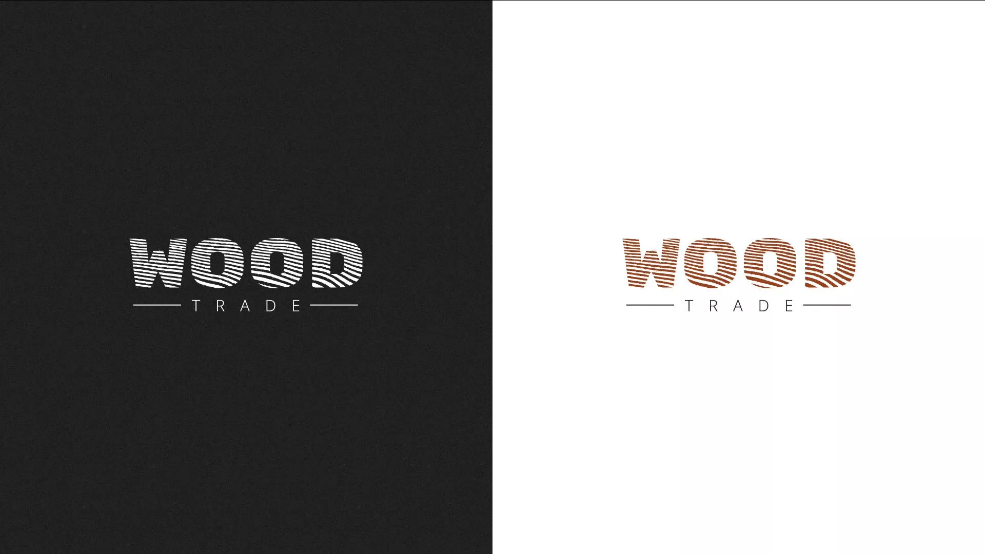 Разработка логотипа для компании «Wood Trade» в Москве