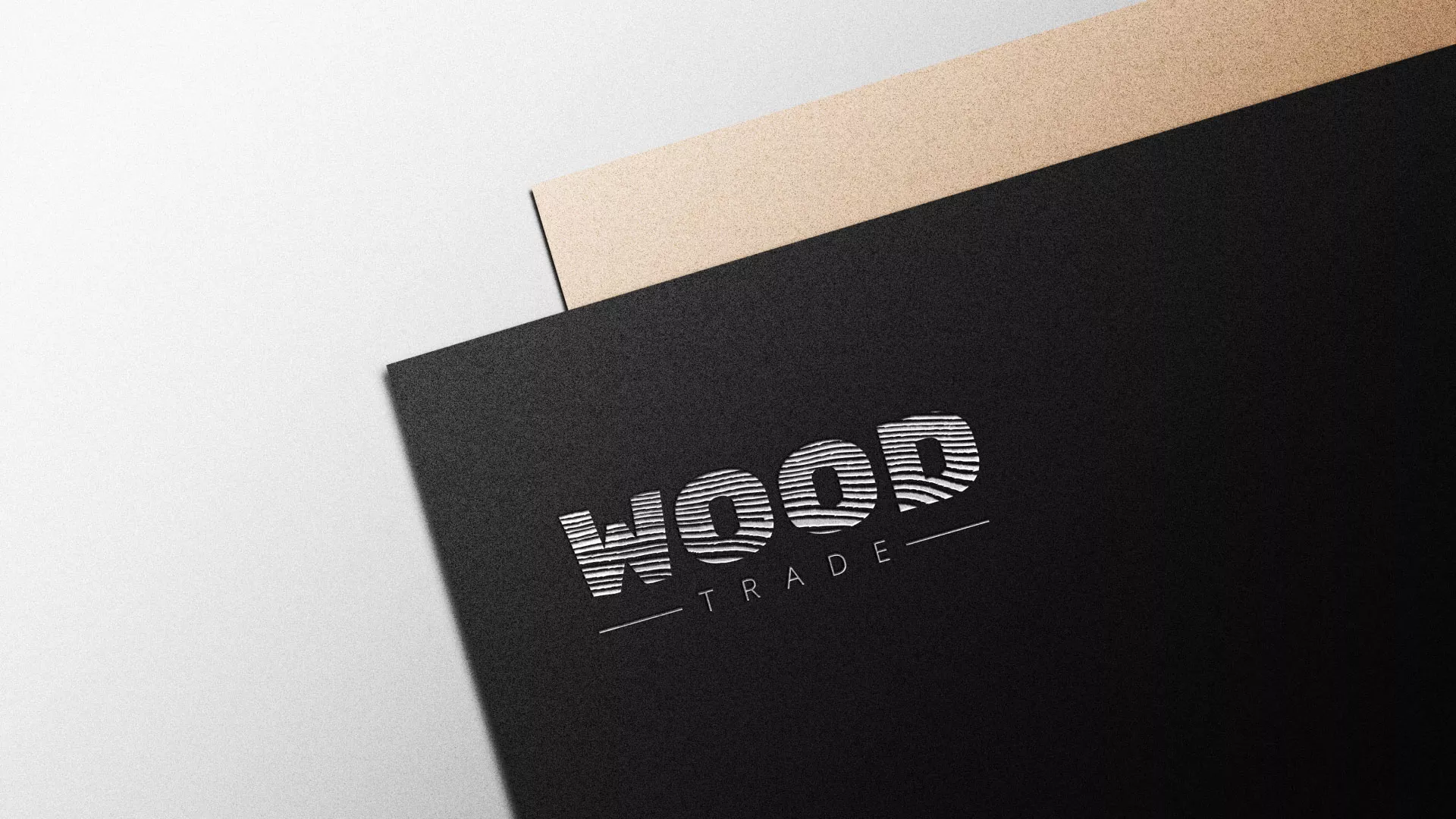 Разработка логотипа для компании «Wood Trade» в Москве