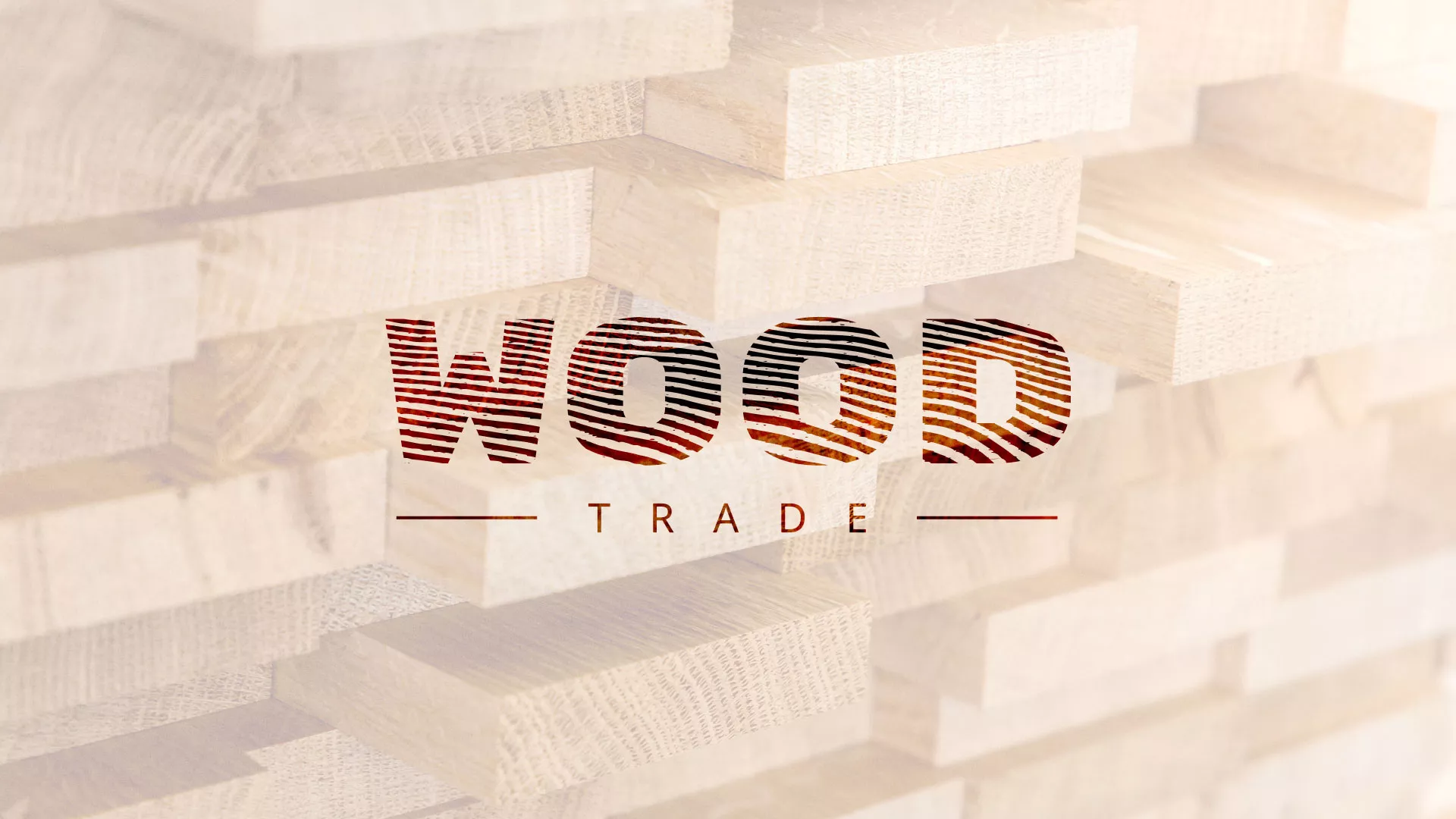 Разработка логотипа для компании «Wood Trade» в Москве