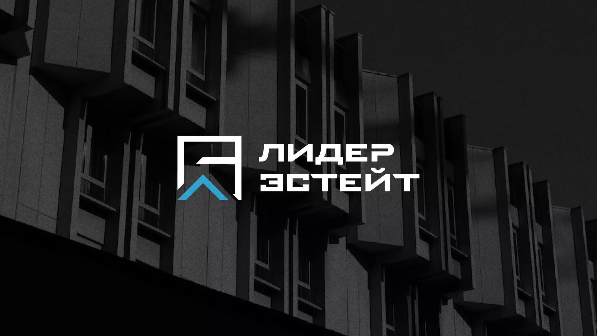 Разработка логотипа агентства недвижимости «Лидер Эстейт» в Москве